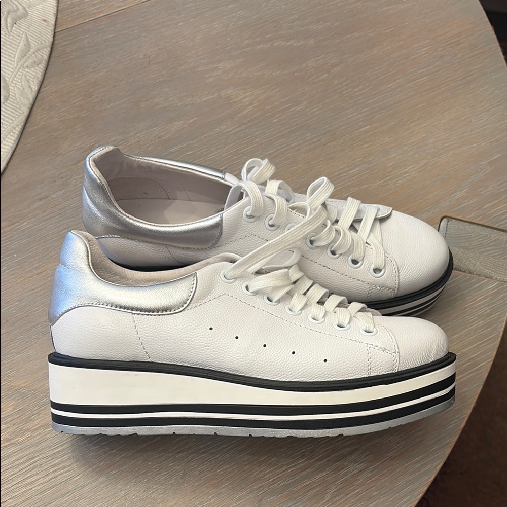 New Silent D Platform Siobhan Sneakers, size 40